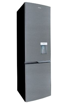 Picture of CAPRI TOP FRIDGE / BOTTOM FREEZER WITH WATER DISPENSER METALLIC 390L