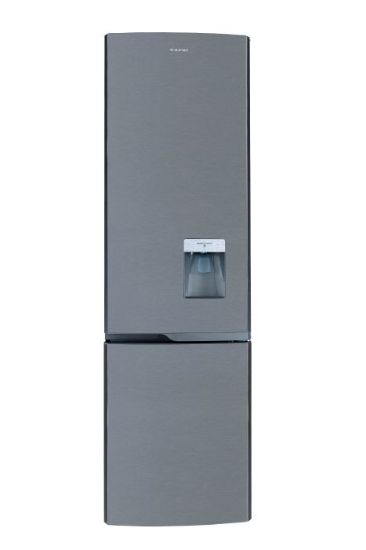 Picture of CAPRI TOP FRIDGE / BOTTOM FREEZER WITH WATER DISPENSER METALLIC 420L