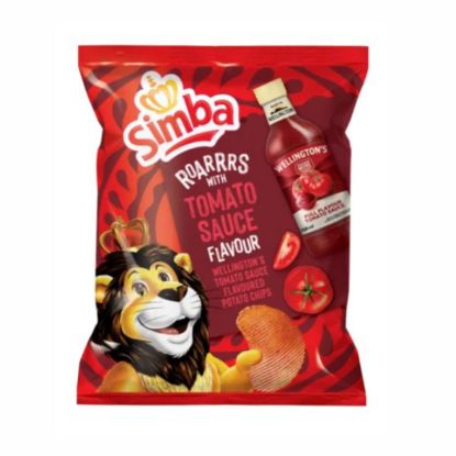 Picture of SIMBA WELLINGTON'S TOMATO SAUCE FLAVOUR 1x120G  