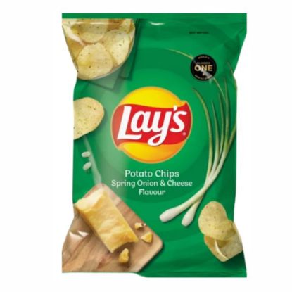 Picture of LAYS SPRING ONION AND CHEESE FLAVOUR 1x120G 