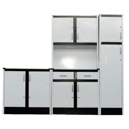 Picture of MONARCH KOBE 3PCS STANDARD SILVER/BLACK KITCHEN SET