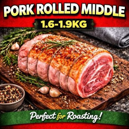 Picture of PORK ROLLED MIDDLE 1.6-1.9KG