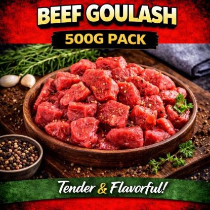 Picture of BEEF GOULASH 500G