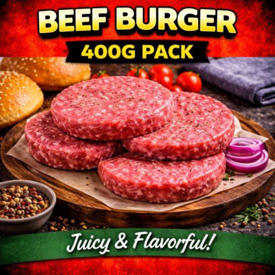 Picture of BEEF BURGER 400G