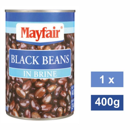 Picture of MAYFAIR BLACK BEANS IN BRINE 400g