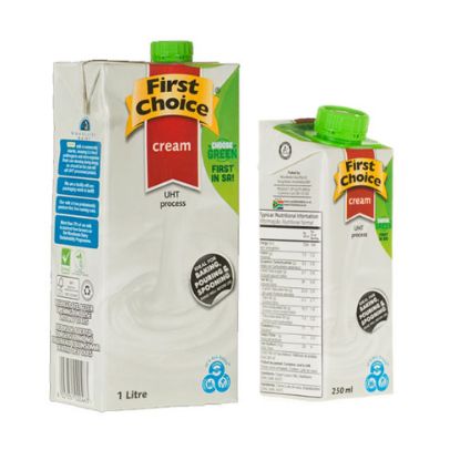 Picture of FIRST CHOICE CREAM (UHT BOX) 1L