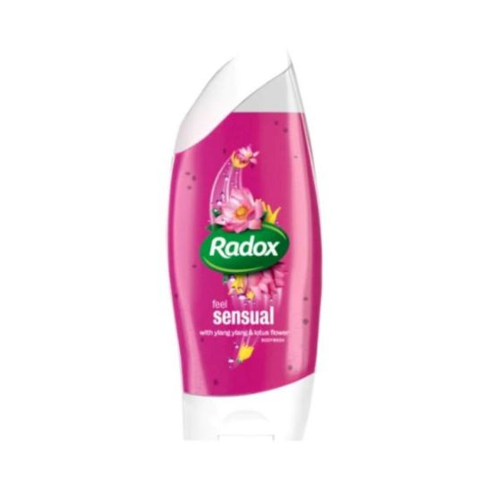 Picture of RADOX FEEL HAPPY SENSUAL YLANG YLANG & LOTUS FLOWER BODY WASH 250ml  