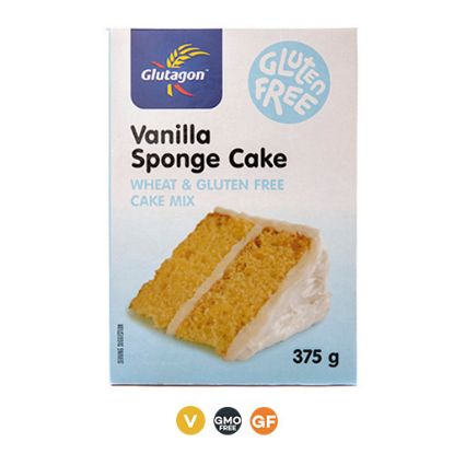 Picture of GLUTAGON CAKE MIX - VANILLA SPONGE CAKE 375g 