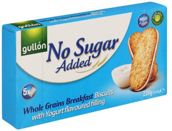 Picture of GULLON SUGAR FREE YOGHURT FLAVOURED BREAKFAST BISCUITS 220g