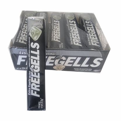 Picture of FREEGEL EXTRA STRONG MENTHOL HARD CANDY 27.9G