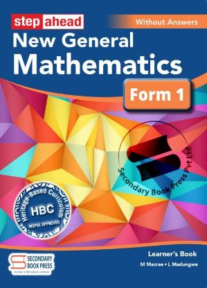 Picture of STEP AHEAD NEW GENERAL MATHEMATICS FORM 1 LEARNER'S BOOK