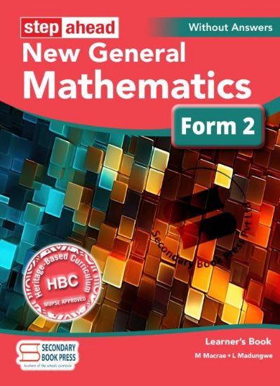 Picture of STEP AHEAD NEW GENERAL MATHEMATICS FORM 2 LEARNER'S BOOK