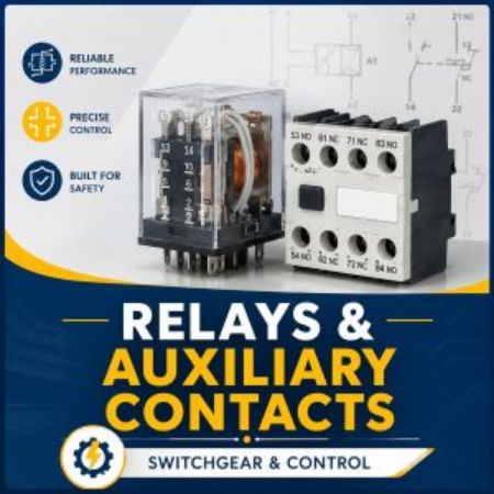 Picture for category Relays & Auxiliary Contacts