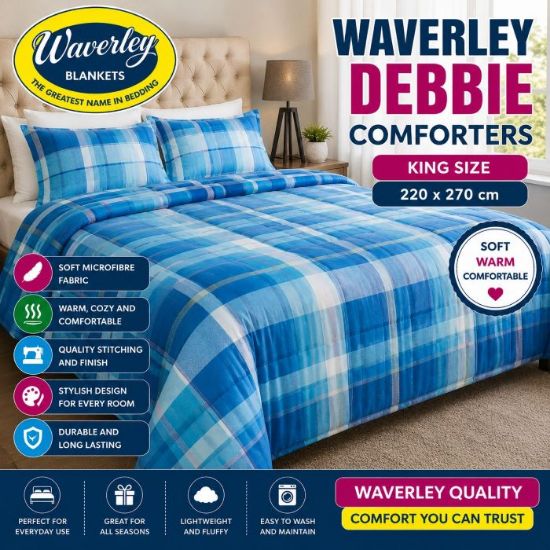 Picture of WAVERLEY DEBBIE COMFORTERS - KING