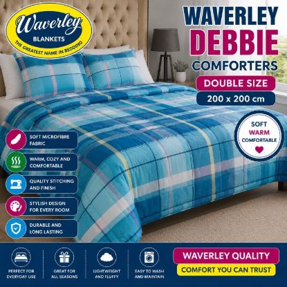 Picture of WAVERLEY DEBBIE COMFORTERS - DOUBLE