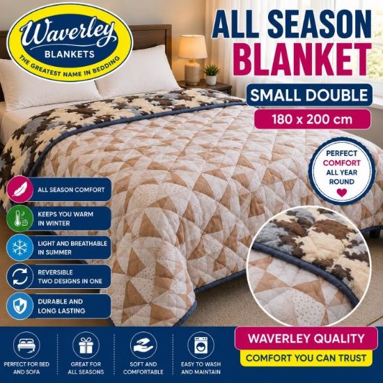 Picture of WAVERLY ALL SEASON BLANKET - SMALL DOUBLE