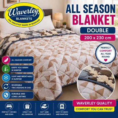 Picture of WAVERLY ALL SEASON BLANKET DOUBLE