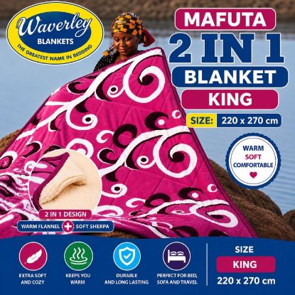 Picture of MAFUTA 2 IN 1 BLANKET - KING
