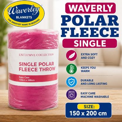 Picture of WAVERLEY POLAR FLEECE THROW - SINGLE