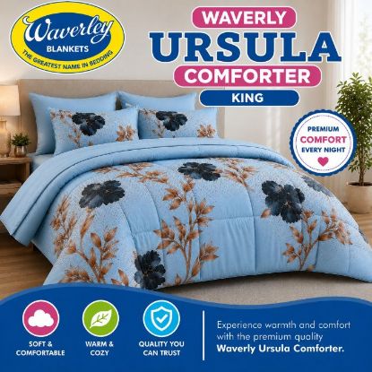 Picture of WAVERLEY URSULA COMFORTER - KING