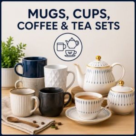 Picture for category Mugs, Cups, Coffee & Tea Sets