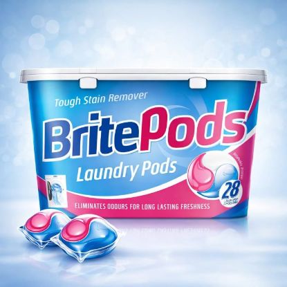 Picture of BRITEPODS LAUNDRY PODS 28s