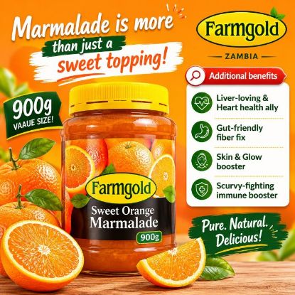 Picture of FARMGOLD SWEET ORANGE MARMALADE 900g