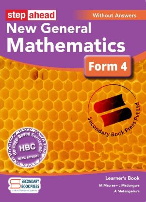 Picture of STEP AHEAD NEW GENERAL MATHEMATICS FORM 4 LEARNER'S BOOK