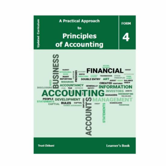 Picture of A PRACTICAL APPROACH TO PRINCIPLES OF ACCOUNTS FORM 4 LEARNER'S BOOK