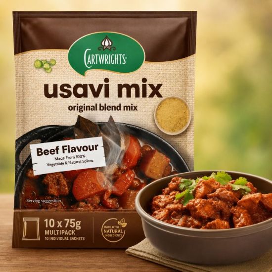Picture of CARTWRIGHTS BEEF USAVI MIX 10x75g