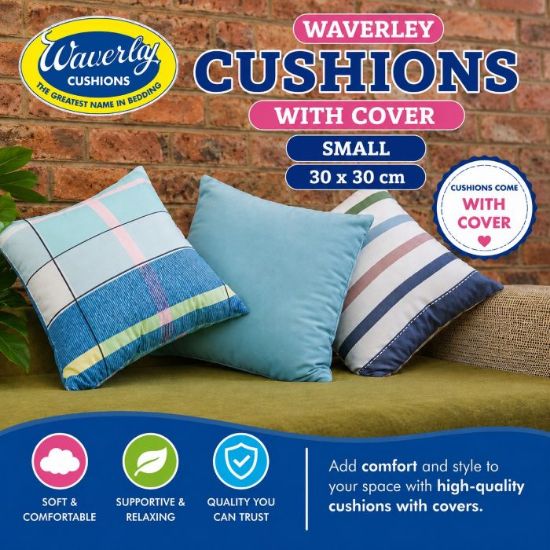 Picture of SMALL WAVERLEY CUSHIONS WITH COVER