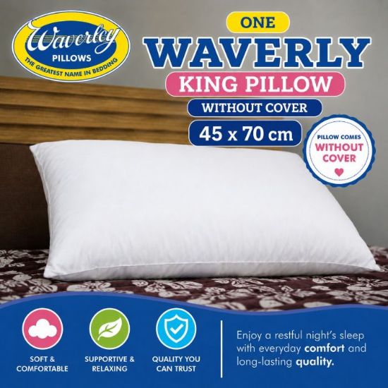 Picture of 1 x WAVERLEY KING PILLOW