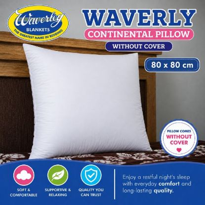 Picture of 1 x WAVERLEY CONTINENTAL PILLOW