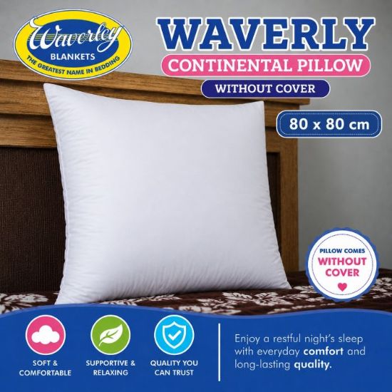 Picture of 1 x WAVERLEY CONTINENTAL PILLOW