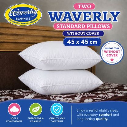 Picture of 2 x WAVERLEY STANDARD PILLOWS
