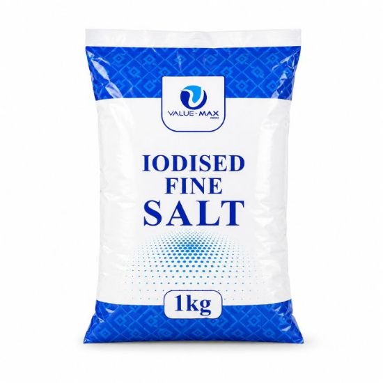 Picture of VALUE MAX IODISED FINE SALT 1kg