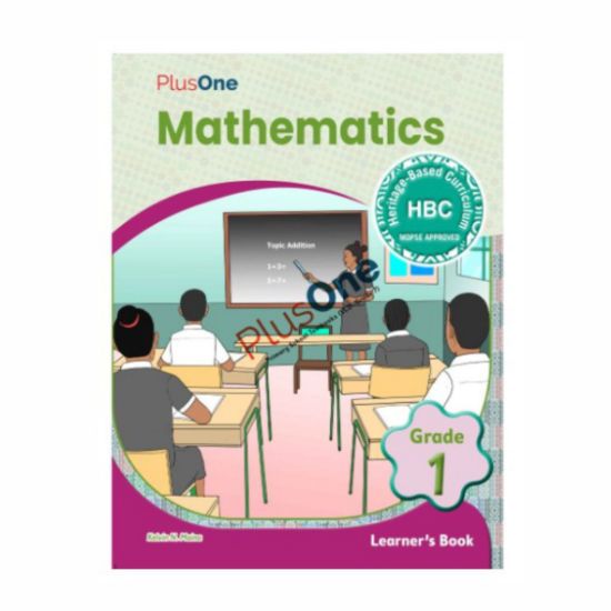 Picture of PLUS ONE HBC MATHEMATICS GRADE 1 LEARNERS BOOK  