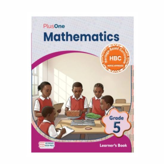 Picture of PLUS ONE HBC MATHEMATICS GRADE 5 LEARNERS BOOK 