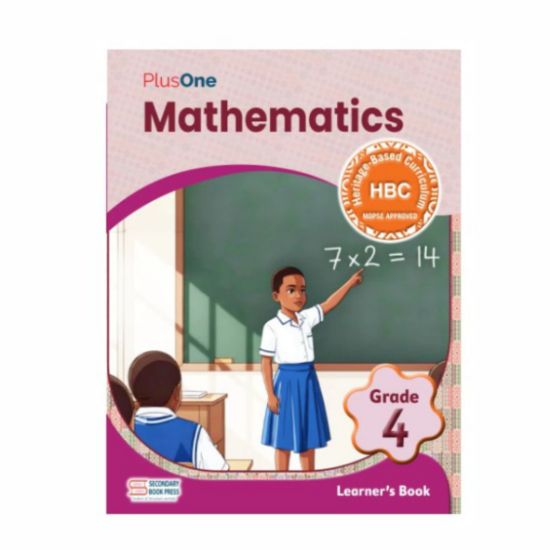 Picture of PLUS ONE HBC MATHEMATICS GRADE 4 LEARNERS BOOK 