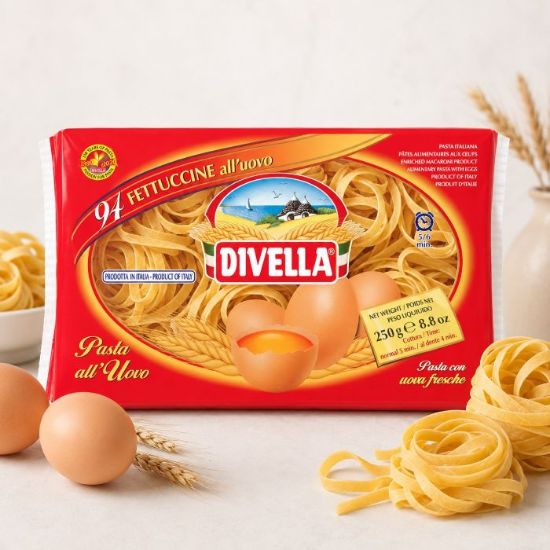 Picture of DIVELLA FETTUCCINE EGG PASTA 250g