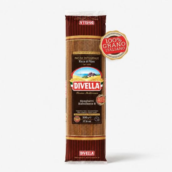 Picture of DIVELLA WHOLE WHEAT SPAGHETTI 500g