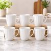Picture of KITCHENCRAFT 414ML FINE CHINA PUMPKIN MUG 6pc