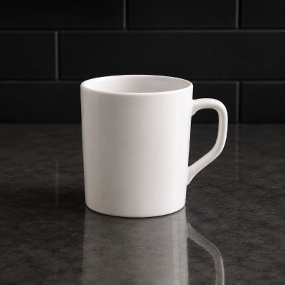 Picture of KITCHENCRAFT 389ML SQUARE FINE CHINA MUG 6pc