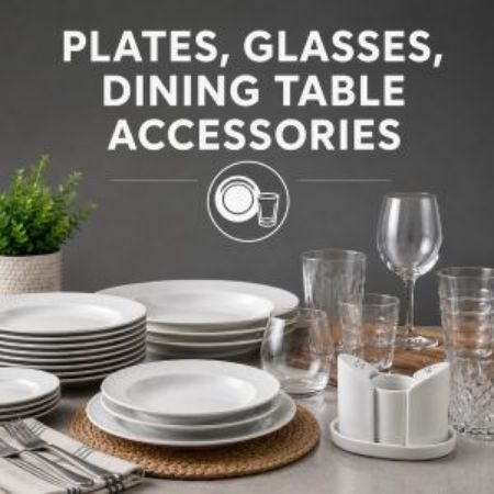Picture for category Plates, Glasses, Dining Table Accessories