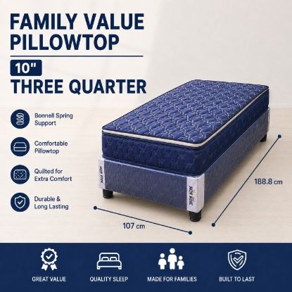 Picture of FAMILY VALUE SPRINGS PILLOWTOP - 3/4