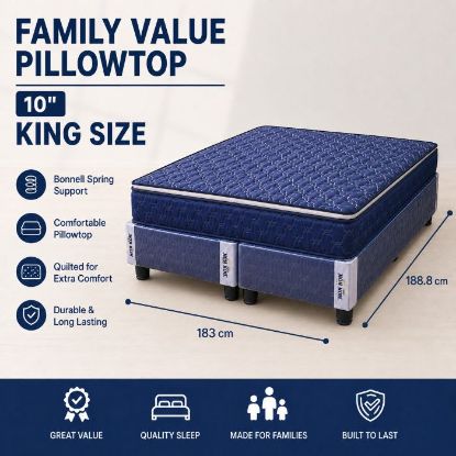 Picture of FAMILY VALUE SPRINGS PILLOWTOP - KING