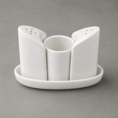 Picture of STYLUS VITRIFIED CONDIMENT 4pc SET