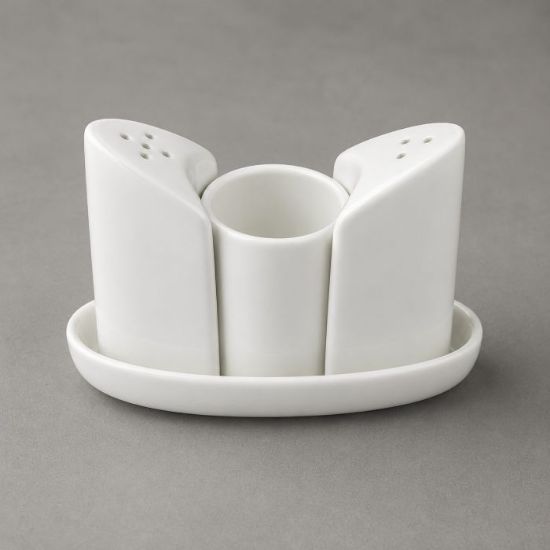 Picture of STYLUS VITRIFIED CONDIMENT 4pc SET