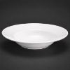 Picture of VITRIFIED WIDE RIMMED SOUP PLATE 22.8cm. 6pc