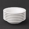 Picture of VITRIFIED RIMMED CEREAL/DESSERT PLATE 16.8x5.2cm. 6pc